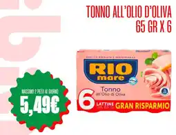 Vibian RIO MARE Tonno all'olio d'oliva offerta