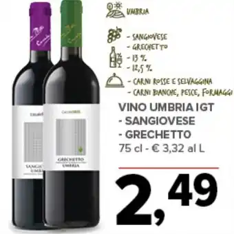 Todis Vino umbria igt offerta