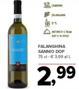 Todis Falanghina sannio dop offerta