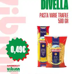 Vibian DIVELLA Pasta varie trafile offerta