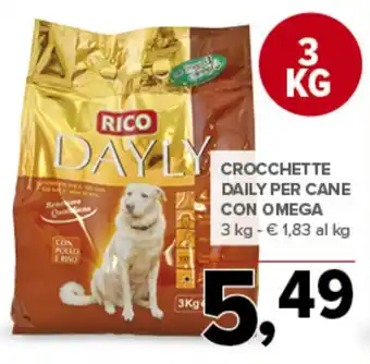 Todis Crocchette daily per cane con omega RICO offerta