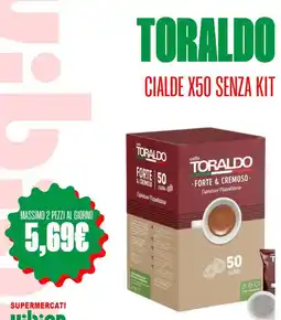 Vibian TORALDO Cialde x50 senza kit offerta