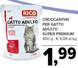 Todis Croccantini per gatto adulto super premium RICO offerta