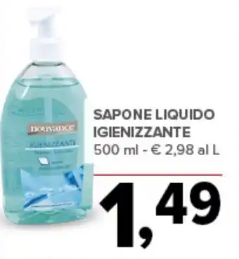 Todis Sapone liquido igienizzante NOUVANCE offerta