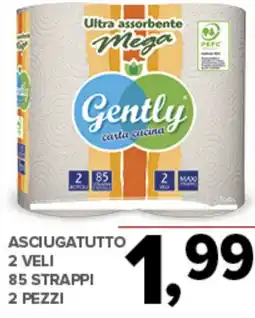 Todis Asciugatutto GENTLY offerta