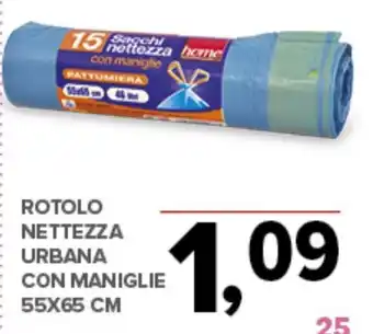 Todis ROTOLO Nettezza urbana con maniglie offerta