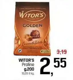 Famila Superstore WITOR'S Praline offerta