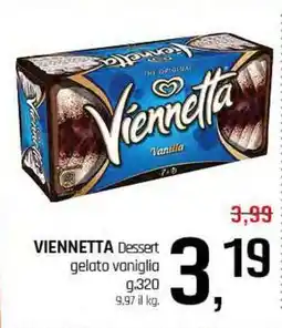 Famila Superstore VIENNETTA Dessert gelato vaniglia offerta