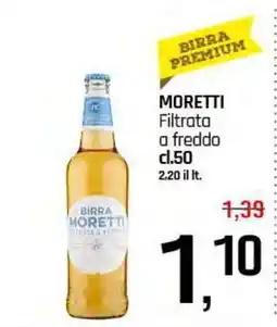 Famila Superstore Moretti filtrata a freddo offerta