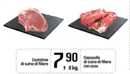 Famila Superstore Capocollo di suino di filiera con osso offerta