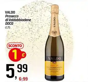 Famila Superstore VALDO Prosecco di Valdobbiadene DOCG offerta