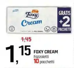 Famila Superstore FOXY CREAM Fazzoletti offerta