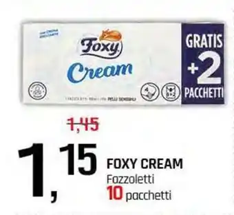 Famila Superstore FOXY CREAM Fazzoletti offerta