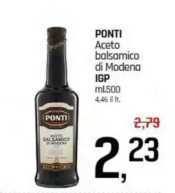 Famila Superstore PONTI Aceto balsamico di Modena IGP offerta