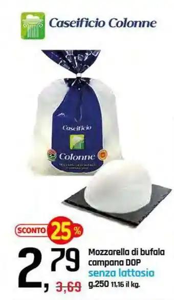 Famila Superstore Mozzarella di bufala campana dop senza lattosio offerta