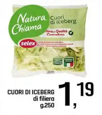 Famila Superstore Cuori di iceberg di filiera offerta