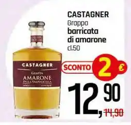 Famila Superstore CASTAGNER Grappa barricata di amarone offerta