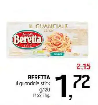 Famila Superstore BERETTA il guanciale stick offerta