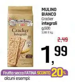 Famila Superstore MULINO BIANCO Cracker integrali offerta