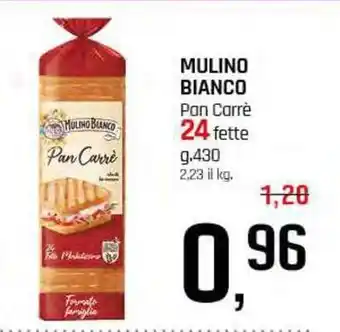 Famila Superstore MULINO BIANCO Pan Carrè 24 fette offerta