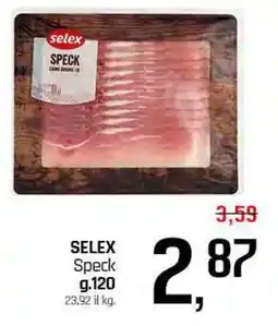 Famila Superstore SELEX Speck offerta