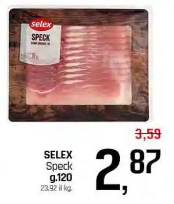 Famila Superstore SELEX Speck offerta