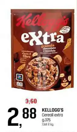 Famila Superstore KELLOGG'S Cereali extra offerta