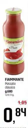 Famila Superstore FIAMMANTE Passata classica offerta