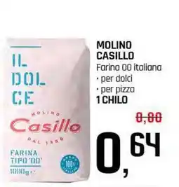 Famila Superstore MOLINO CASILLO Farina 00 italiana offerta