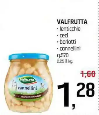 Famila Superstore VALFRUTTA lenticchie offerta