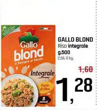 Famila Superstore GALLO BLOND Riso integrale offerta