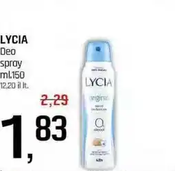 Famila Superstore LYCIA Deo spray offerta