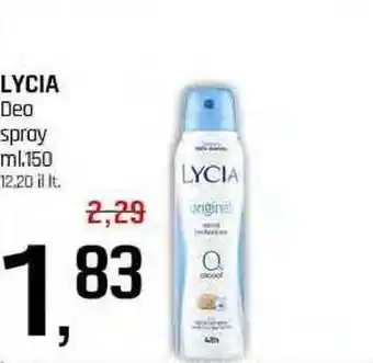 Famila Superstore LYCIA Deo spray offerta