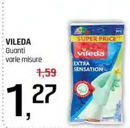 Famila Superstore VILEDA Guanti varie misure offerta