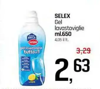 Famila Superstore SELEX Gel lavastoviglie offerta