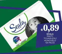 Pilato SCALA Party tovaglioli monovelo offerta