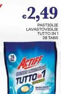 Pilato Pastiglie lavastoviglie tutto in 1 ACTIFF offerta