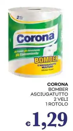 Pilato CORONA Bomber asciugatutto offerta