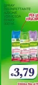 Pilato Spray disinfettante azione virucida spray CITROSIL offerta