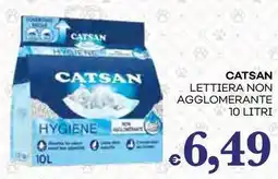 Pilato CATSAN Lettiera non agglomerante offerta