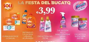 Pilato SOLE Detersivo lavatrice liquido offerta