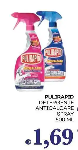 Pilato PULIRAPID Detergente anticalcare spray offerta