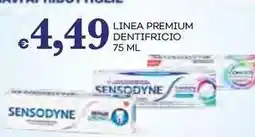 Pilato SENSODYNE Linea premium dentifricio offerta