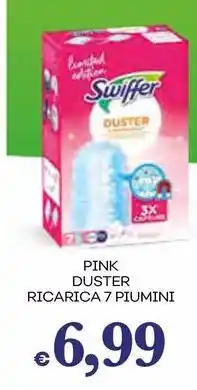 Pilato Pink duster ricarica 7 piumini SWIFFER offerta