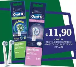 Pilato ORAL B Testine di ricambio spazzolino elettrico offerta