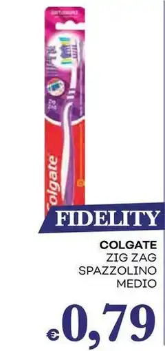 Pilato COLGATE Zig zag spazzolino medio offerta