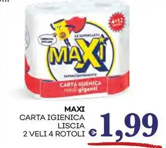 Pilato MAXI Carta igienica liscia offerta