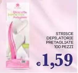 Pilato SETABLU Strisce depilatorie pretagliate offerta