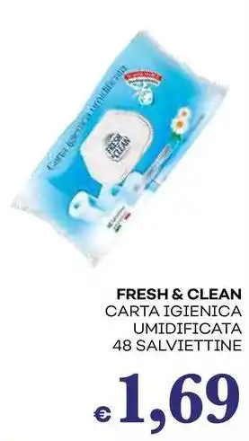 Pilato FRESH & CLEAN Carta igienica umidificata offerta