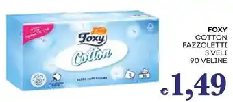 Pilato FOXY Cotton fazzoletti offerta